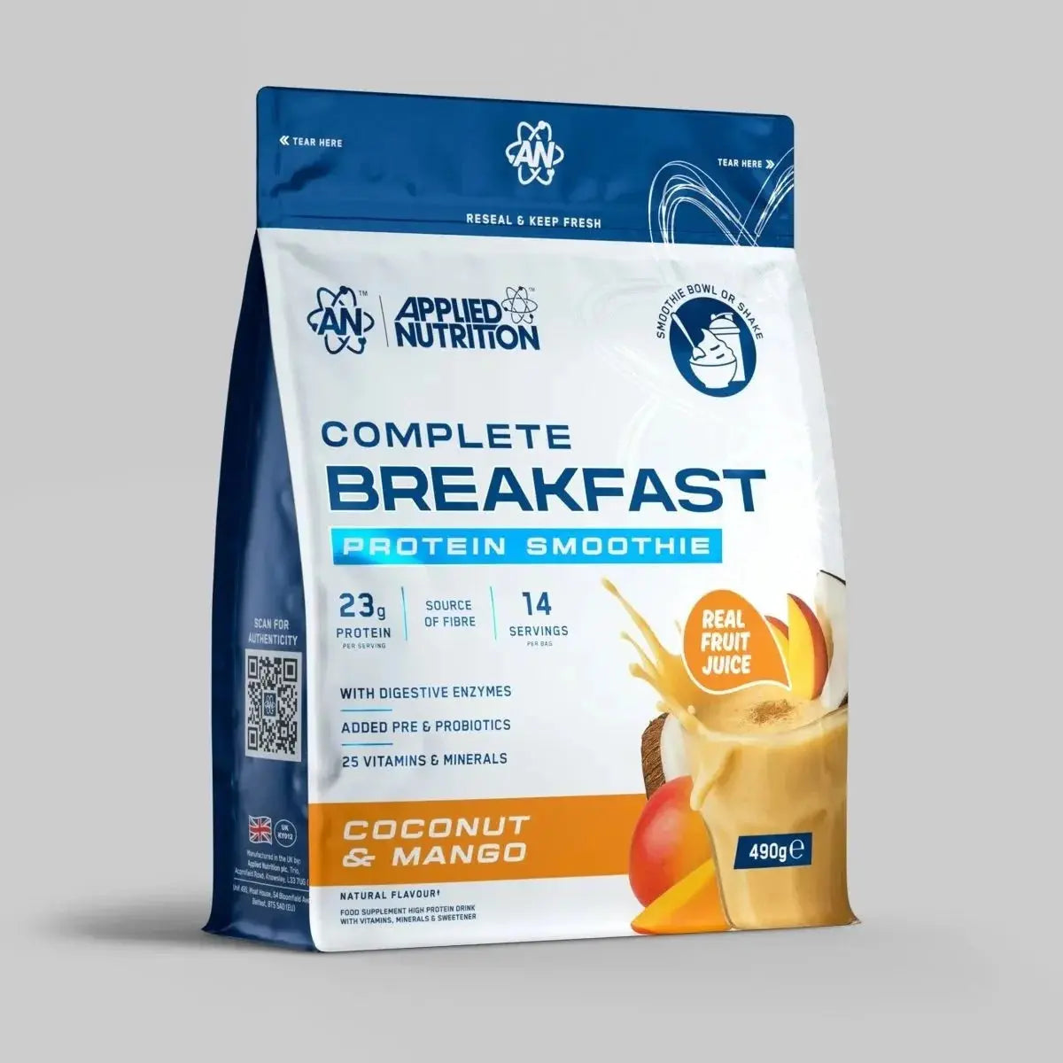 Applied Nutrition Complete Breakfast – High Protein Breakfast Smoothie | 14 Servings