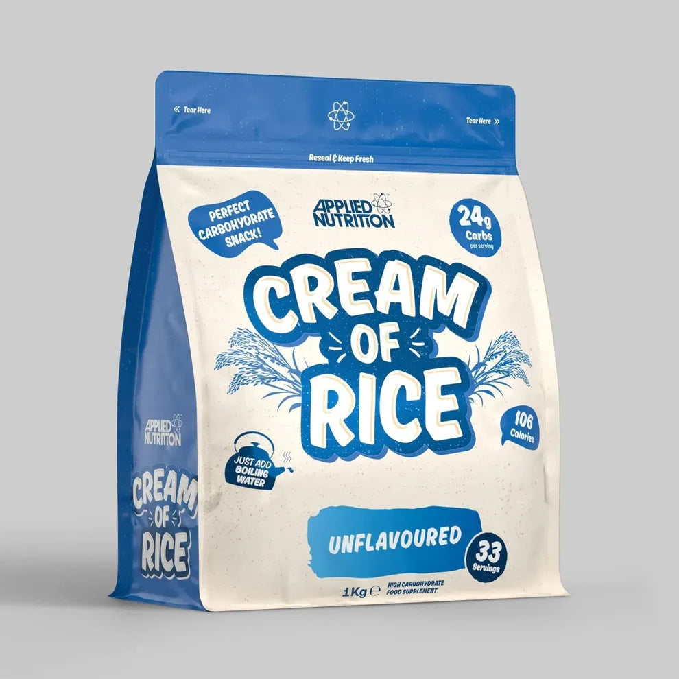 Applied Nutrition Cream of Rice in Various Sizes & Flavours - 1kg