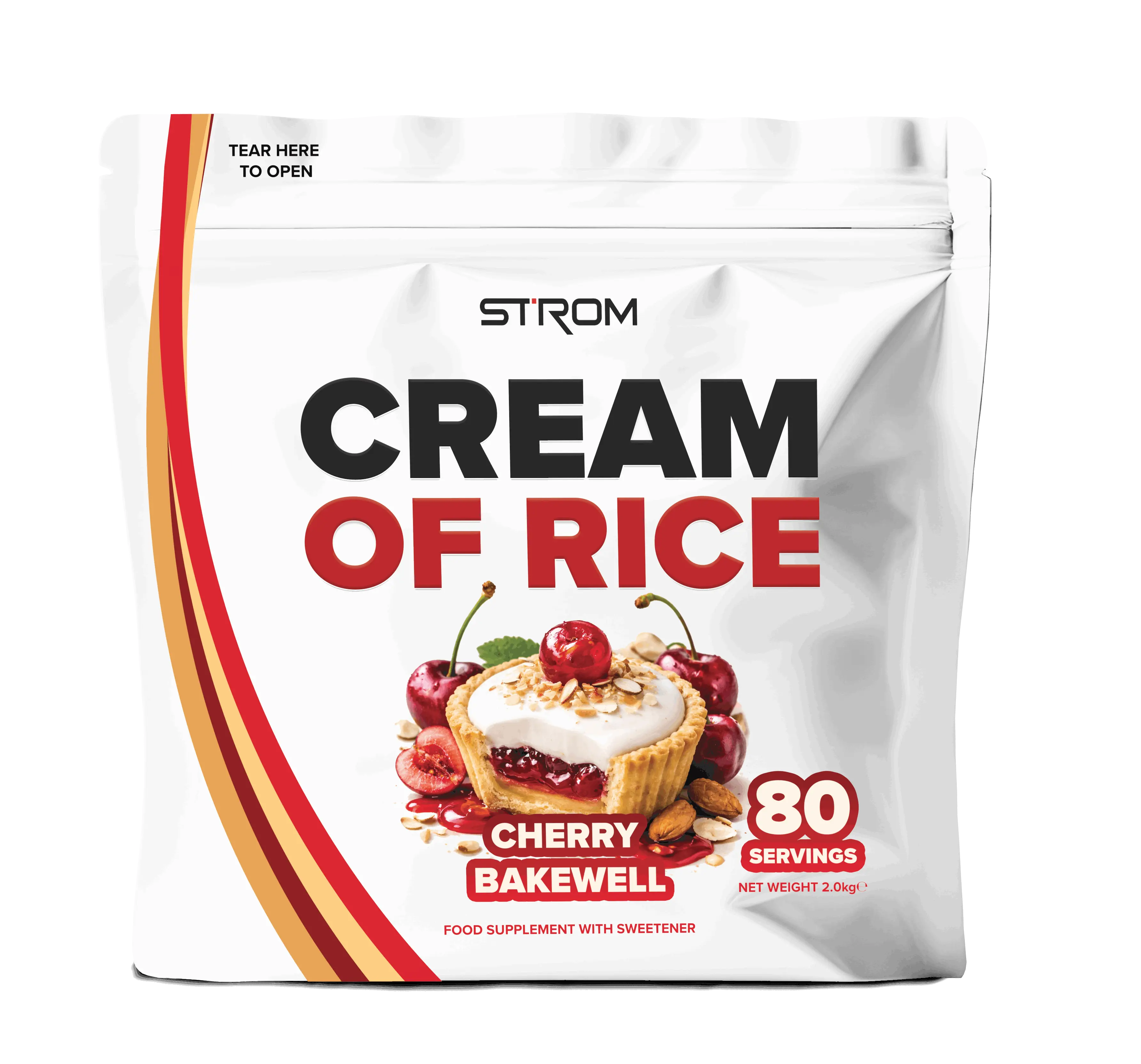 Strom Sports Cream Of Rice 2kg - Variety of Flavours