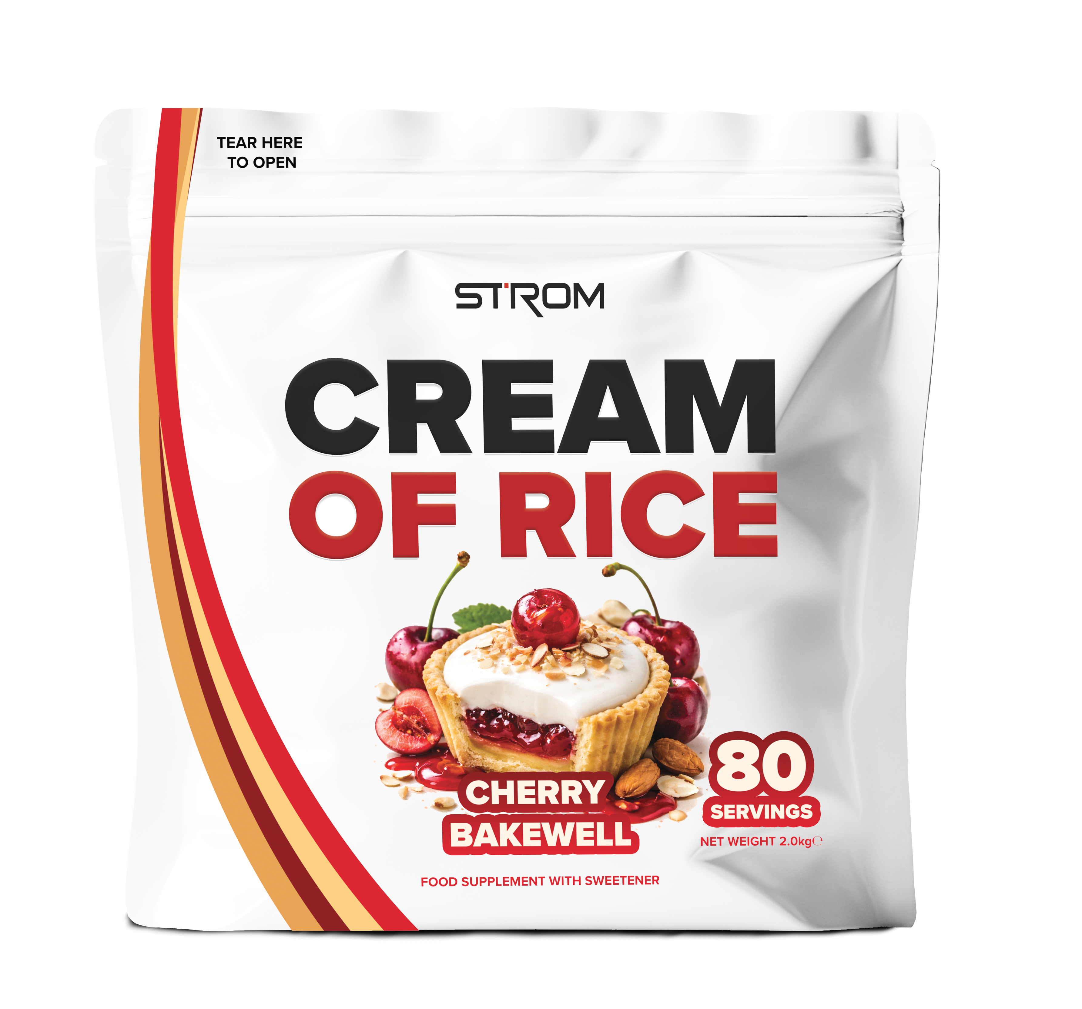 Strom Sports Cream Of Rice 2kg - Variety of Flavours