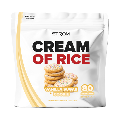 Strom Sports Cream Of Rice 2kg - Variety of Flavours