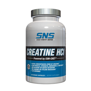 SNS Creatine HCL | 120 Capsules