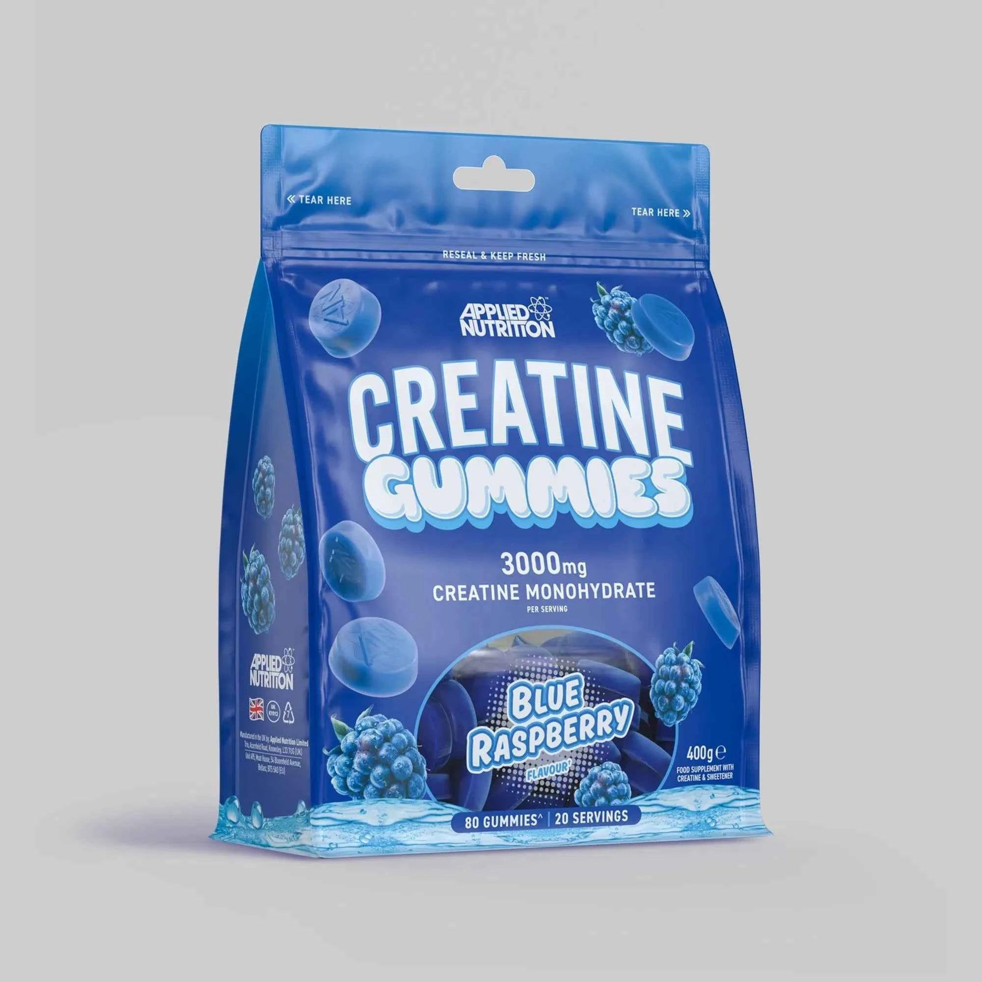 Applied Nutrition Creatine Gummies - 80 Fruit Flavored Chews