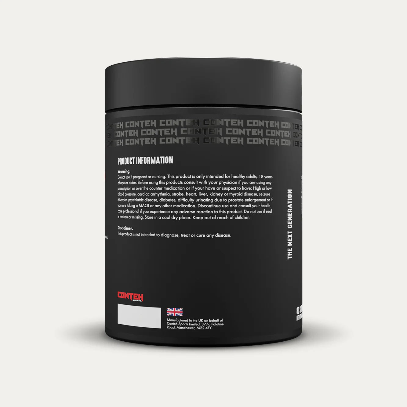 Conteh Sports Creatine Monohydrate 400g Unflavoured - 80 Servings