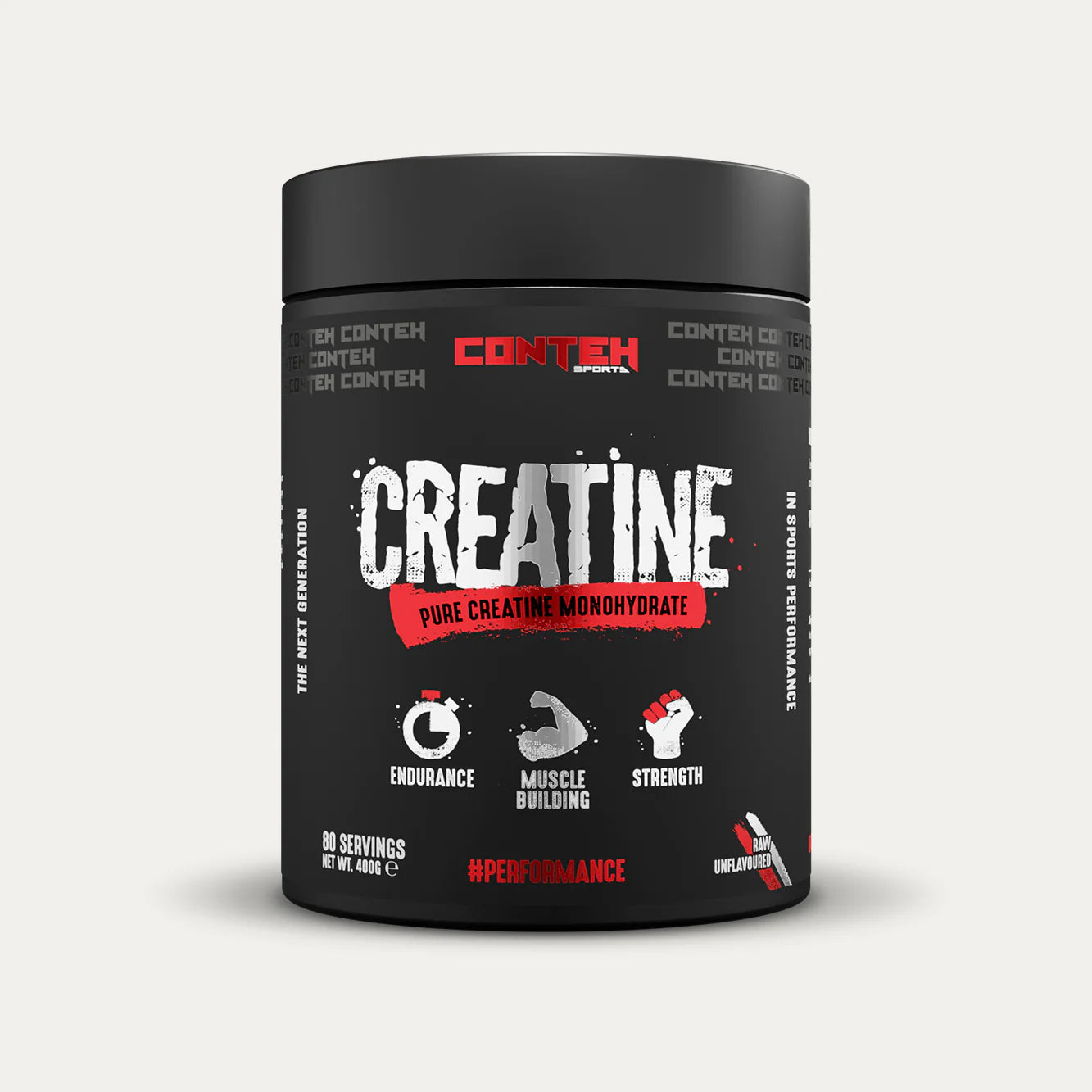 Conteh Sports Creatine Monohydrate 400g Unflavoured - 80 Servings