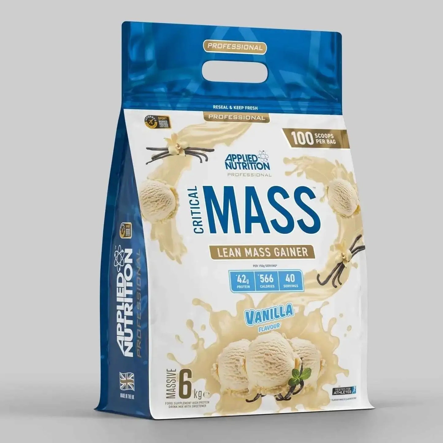 Applied Nutrition Critical Mass Professional Lean Mass Gainer - Variety of Sizes & Flavours