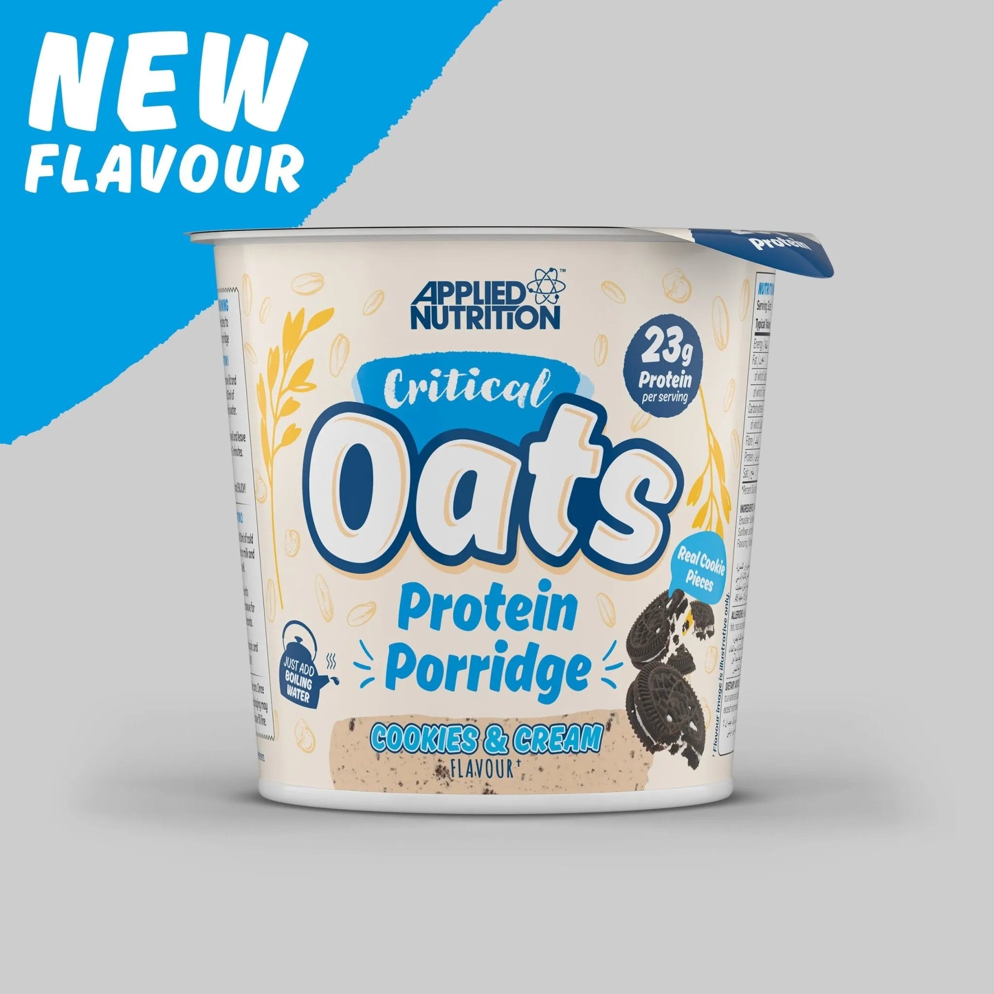 Applied Nutrition Critical Oats Protein Porridge Pots - Box of 12