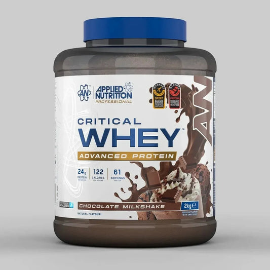 Critical Whey Protein 2kg Chocolate Milkshake Flavour