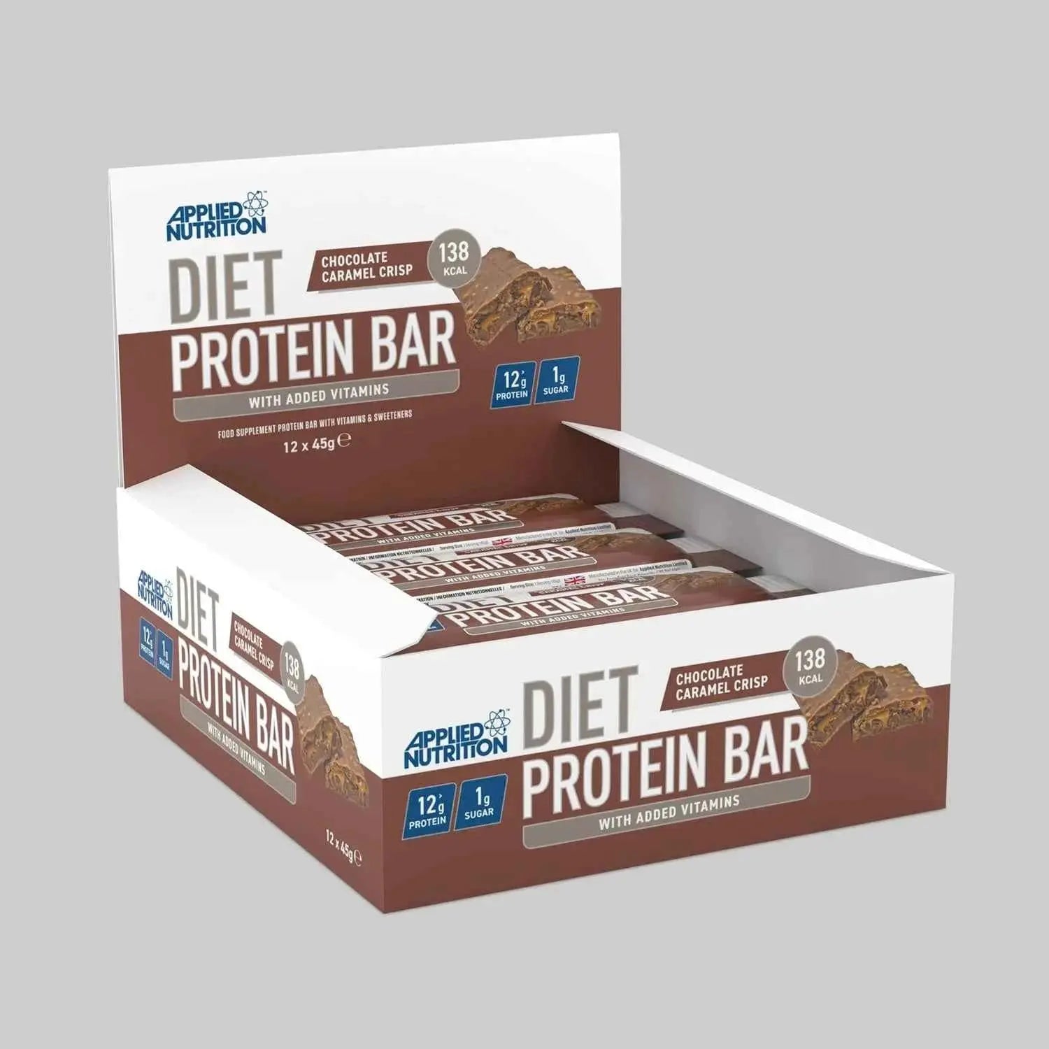 Applied Nutrition Diet Protein Bar - Single Bar or Box of 12 in Variety of Flavours
