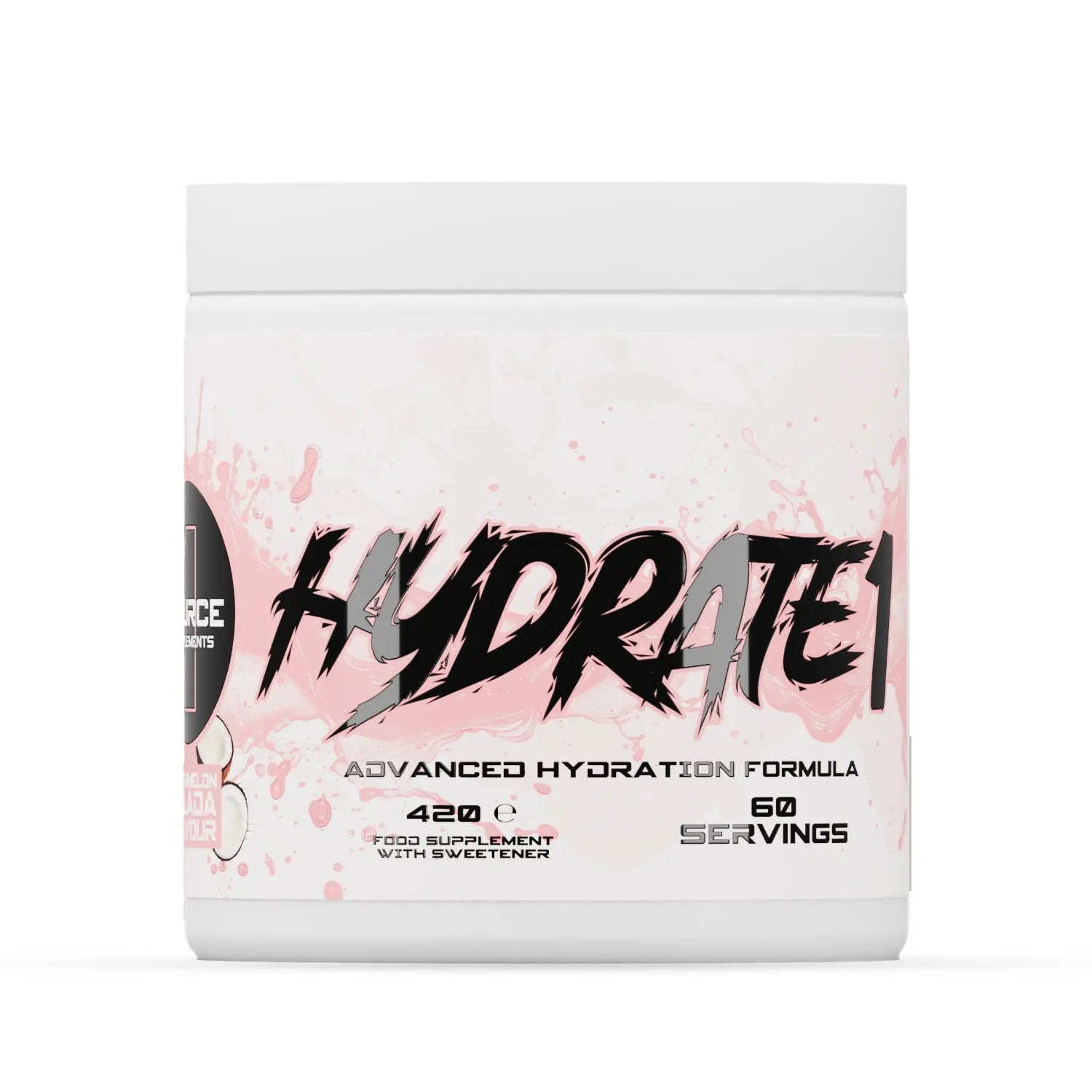 1SourceSupplements HYDRATE1 Electrolyte Hydration Formula | 420g product packaging