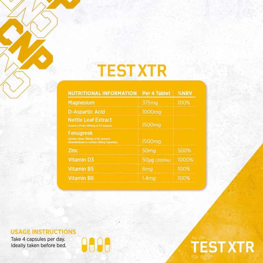 CNP Pro Test XTR - 120 Caps