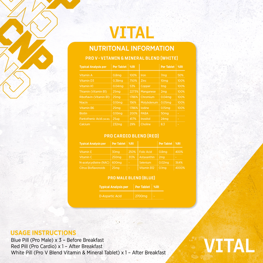 CNP ProVital + 150 Tabs