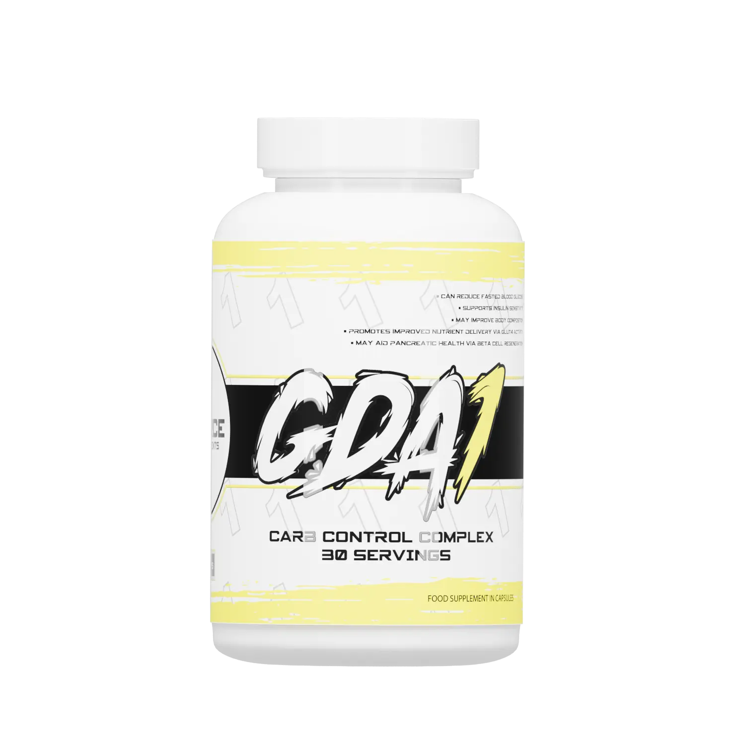 1SourceSupplements GDA1 Carb Control Complex | 150 Capsules product packaging