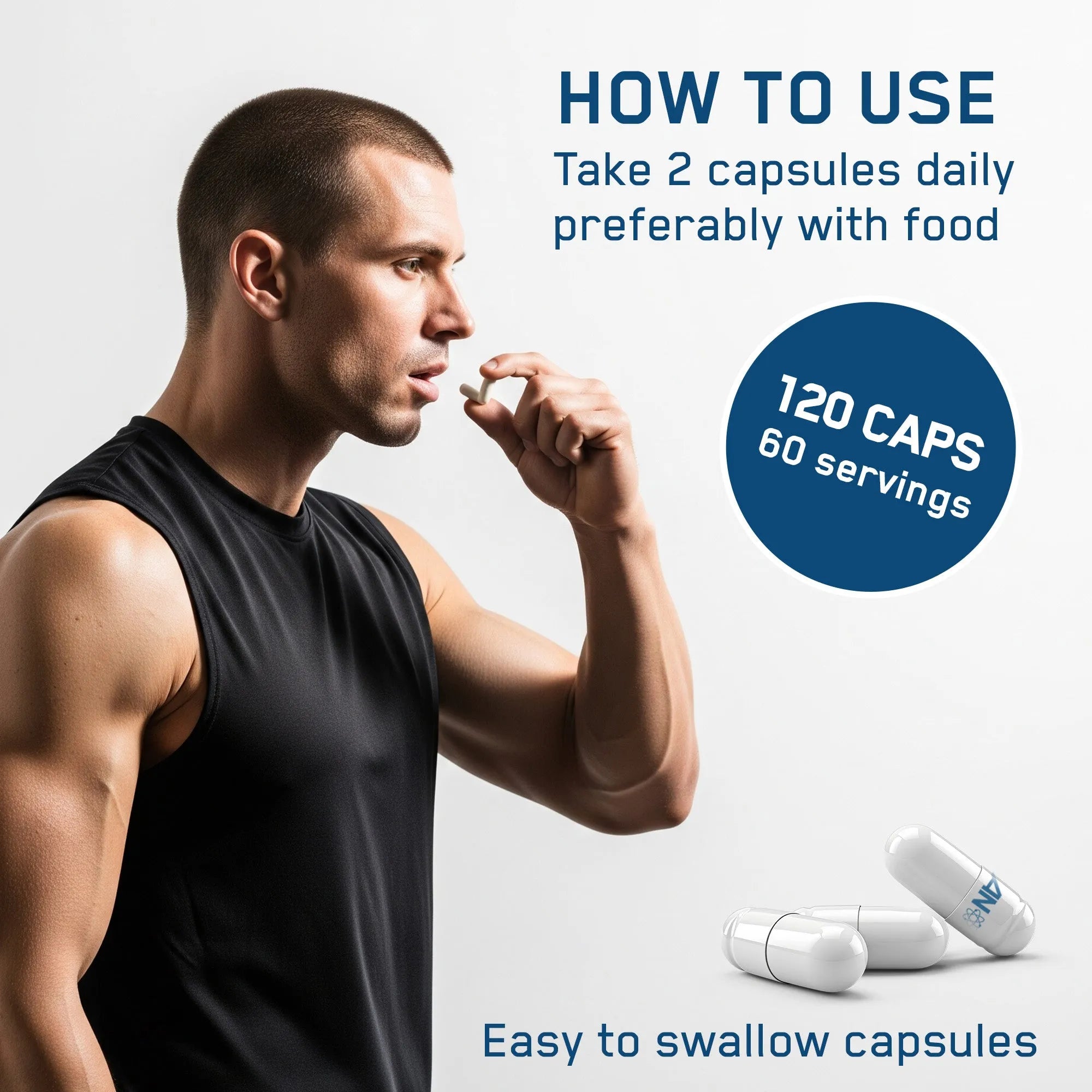 Applied Nutrition Sea Moss & Vitamin B12 - 120 Capsules