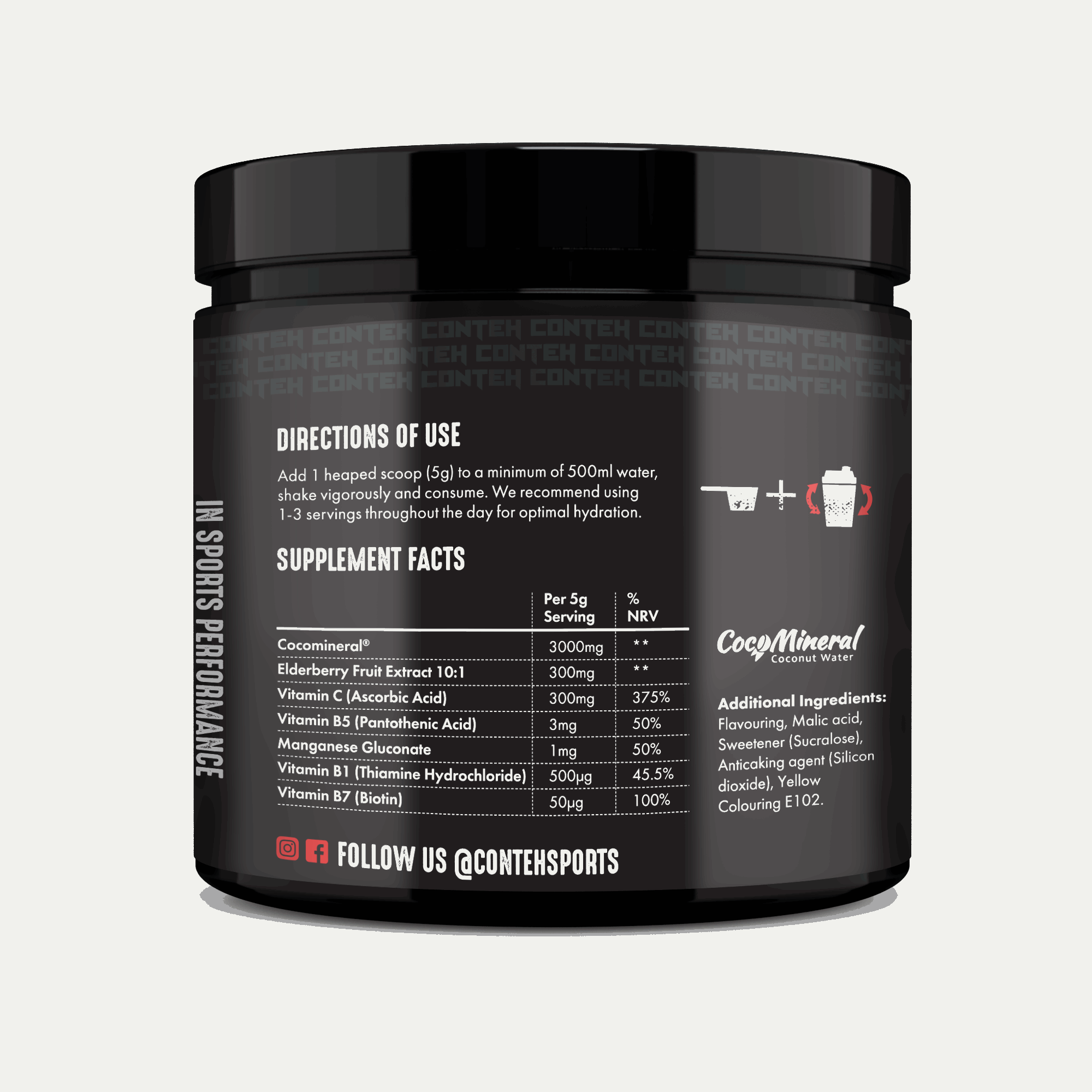 Hydra Flow Daily Hydration Electrolyte Powder for Peak Performance & Recovery