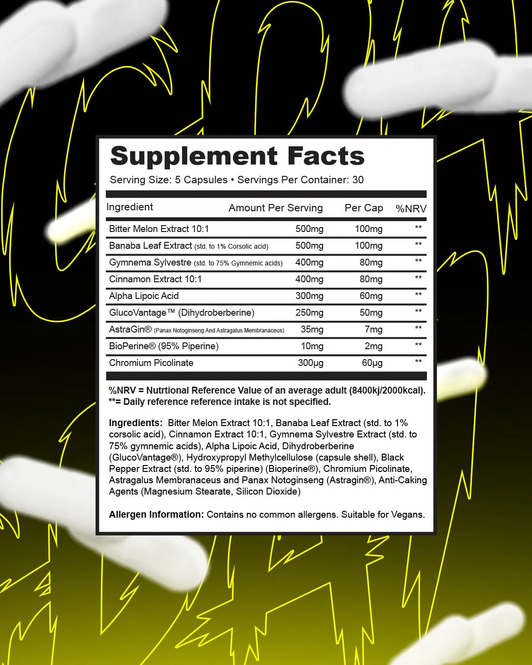 1SourceSupplements GDA1 Carb Control Complex | 150 Capsules product image 2
