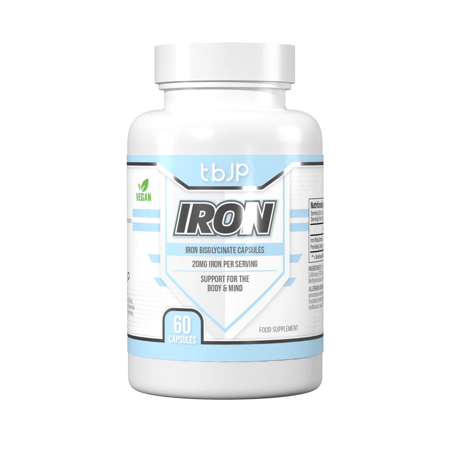 Trained By JP Iron Bisglycinate - 60 Capsules