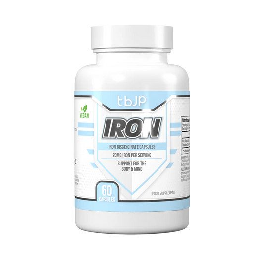 Trained By JP Iron Bisglycinate - 60 Capsules