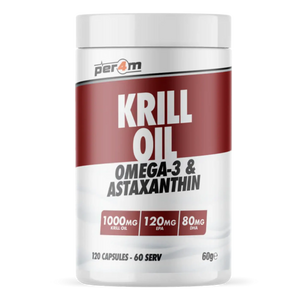 PER4M Krill Oil 120 Softgels – Omega-3 EPA, DHA & Astaxanthin