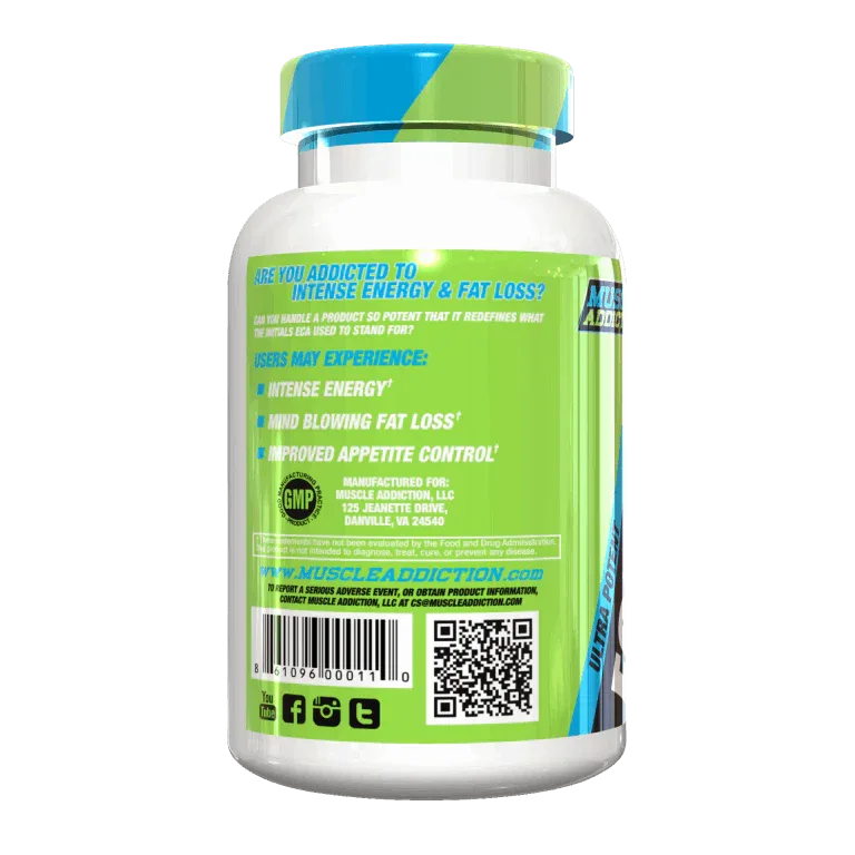 Muscle Addiction - ECA Stack - 60 Caps