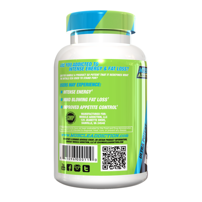 Muscle Addiction - ECA Stack - 60 Caps