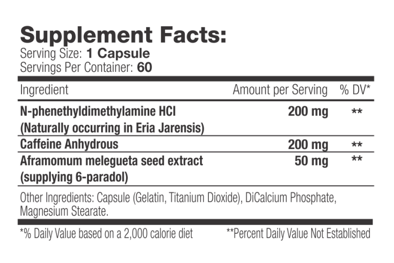 Muscle Addiction - ECA Stack - 60 Caps