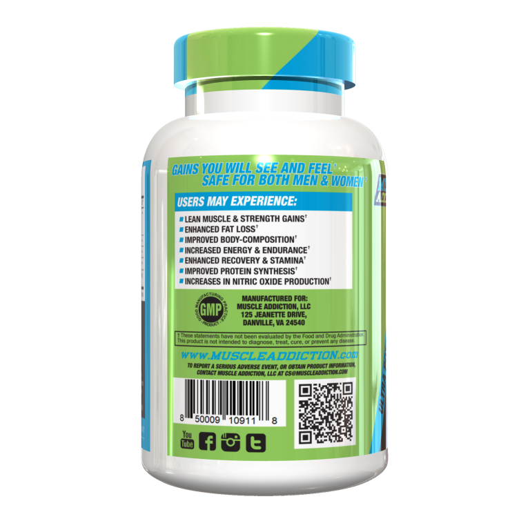 Muscle Addiction - Muscle Plex - 60 Caps