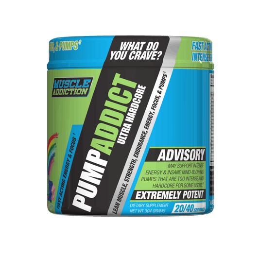 Muscle Addiction - Pump Addict Ultra Hardcore - Variety of Flavours
