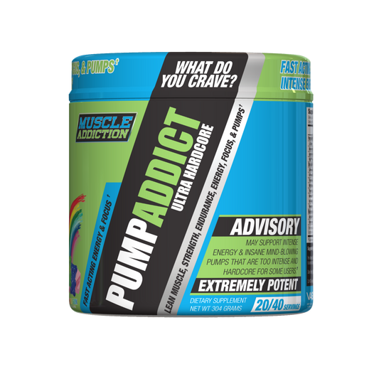 Muscle Addiction - Pump Addict Ultra Hardcore - Variety of Flavours