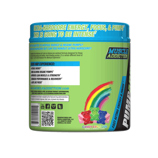 Muscle Addiction - Pump Addict Ultra Hardcore - Variety of Flavours