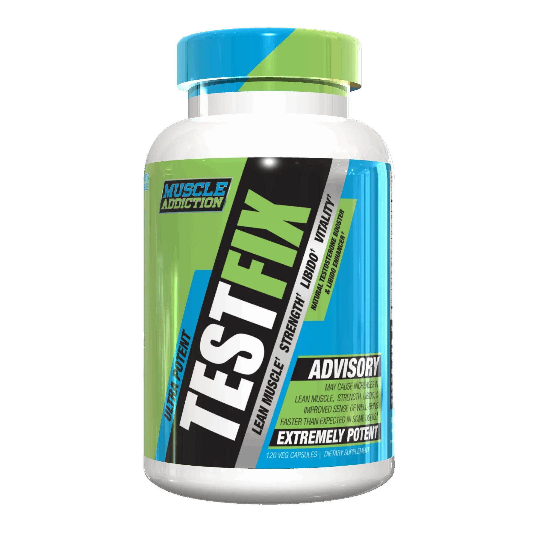 Muscle Addiction - Test Fix - 120 Caps