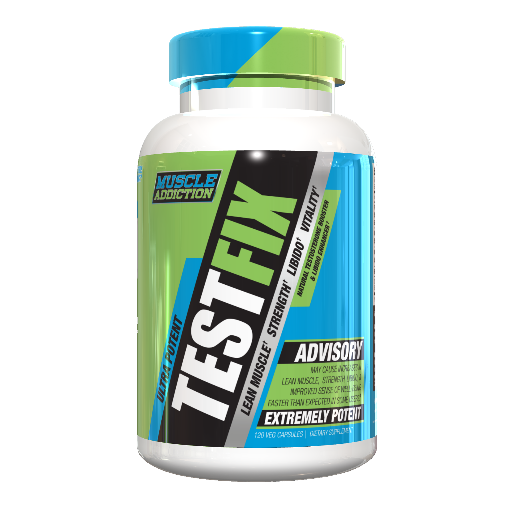 Muscle Addiction - Test Fix - 120 Caps