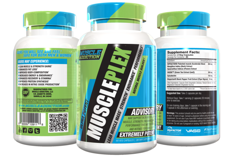 Muscle Addiction - Muscle Plex - 60 Caps