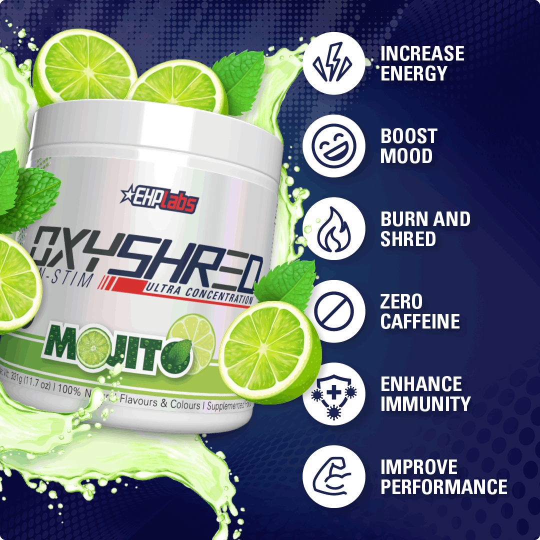 EHP Labs OxyShred Non-Stim Caffeine Free - 60 Servings