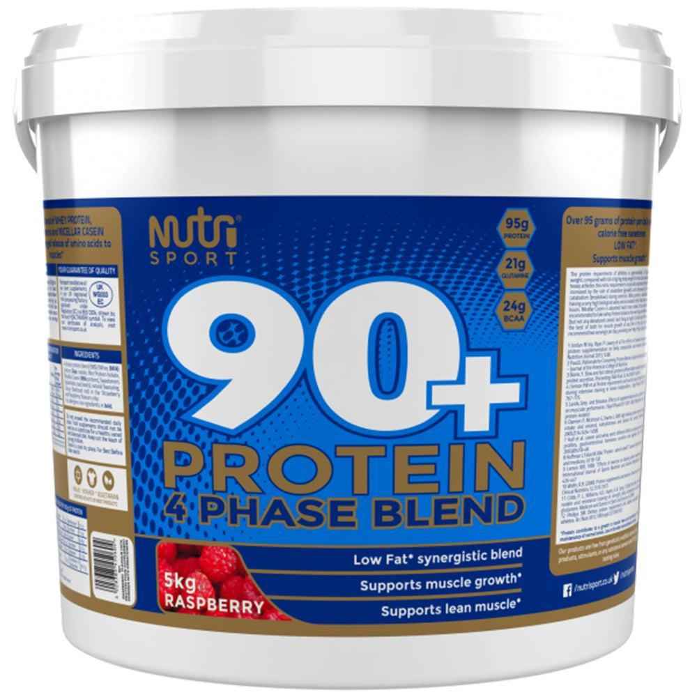 Nutrisport 90 Plus Protein 5kg Powder - Variety of Flavours