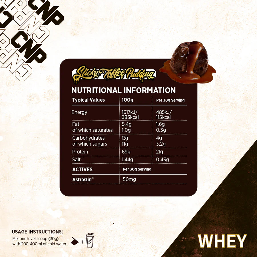 CNP Professional Whey Protein 2kg (Variety of Flavours) - Evolution Supplements