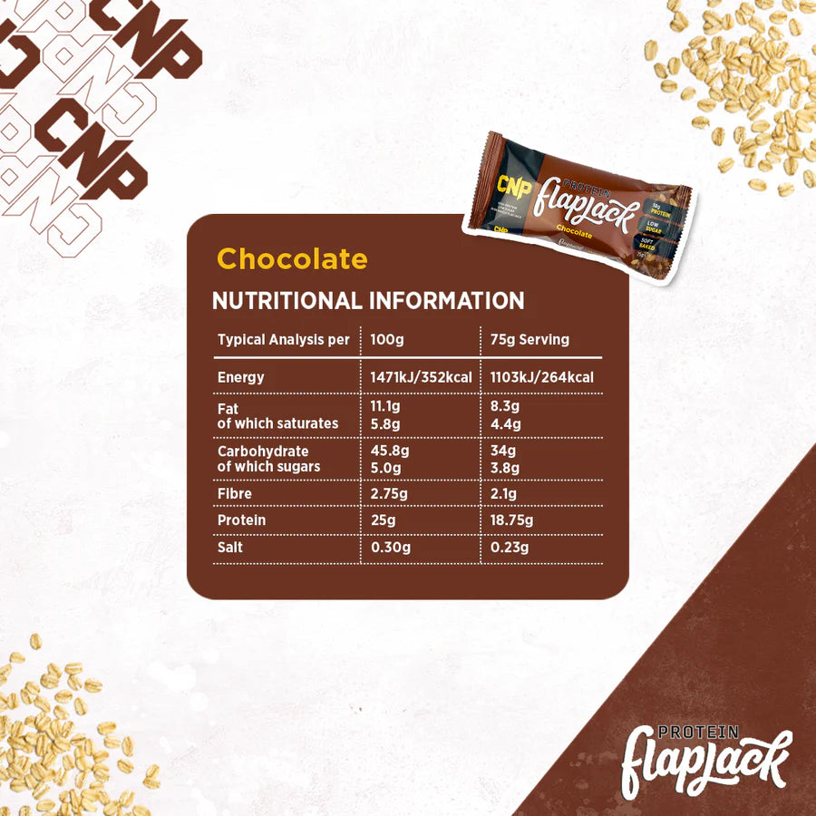 CNP Protein Flapjack (box of 12 in various flavours) - Evolution Supplements