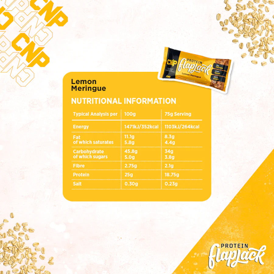 CNP Protein Flapjack (box of 12 in various flavours) - Evolution Supplements