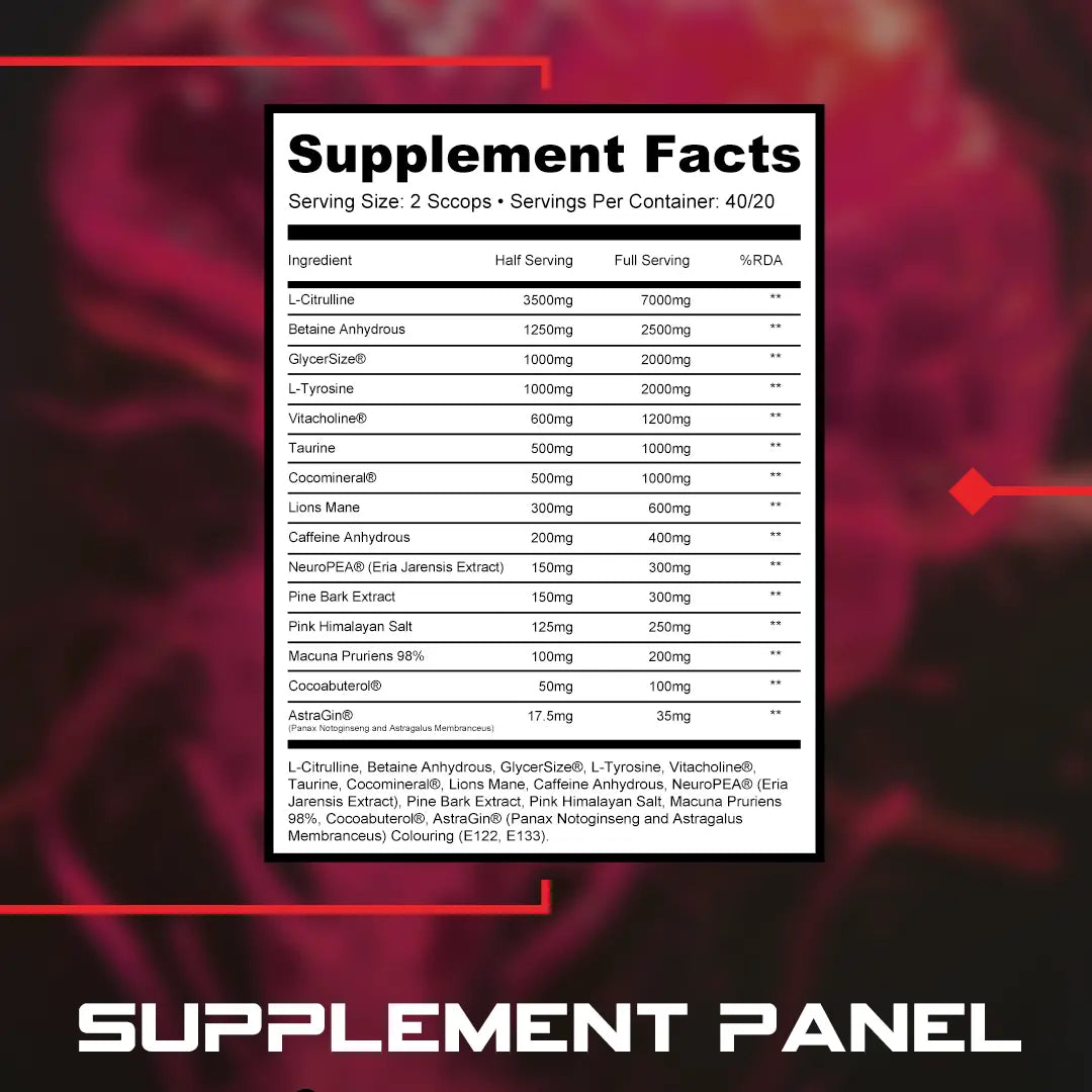 1SourceSupplements Off The Spectrum (OTS) Pre-Workout | 20–40 Servings product image 5