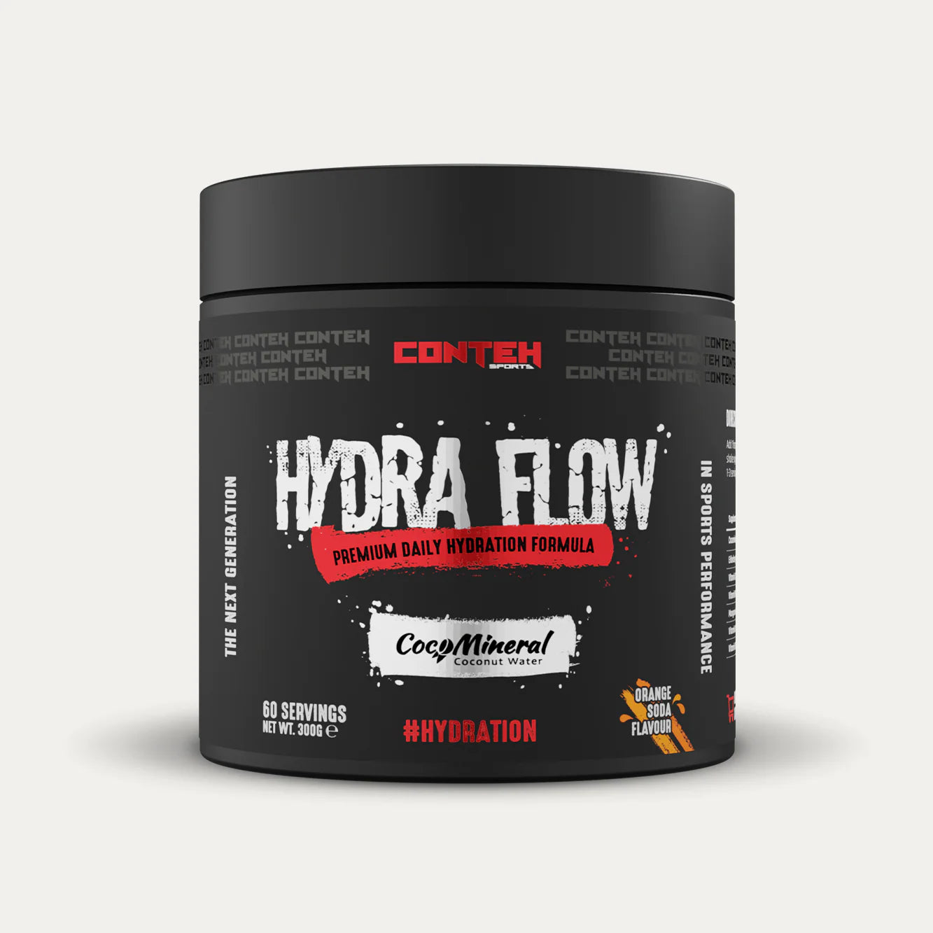 Conteh Hydra Flow Daily Hydration Electrolyte Powder 300g - Variety of Flavours