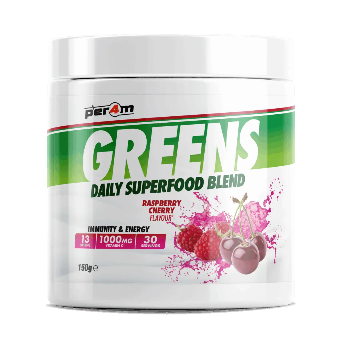 Per4m Green Daily Superfood Blend 150g - Variety of Flavours