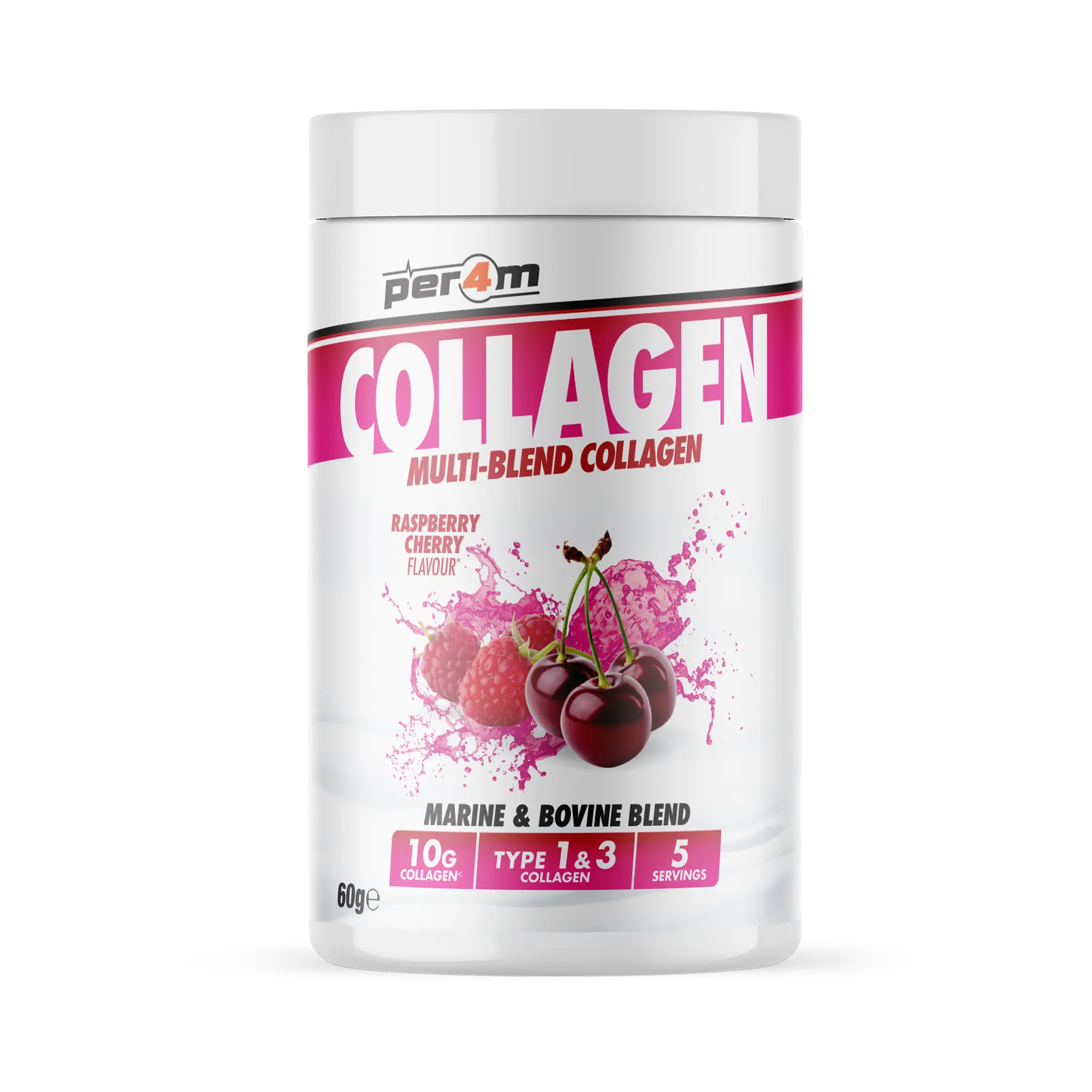 Multi-Blend Collagen Raspberry Cherry
