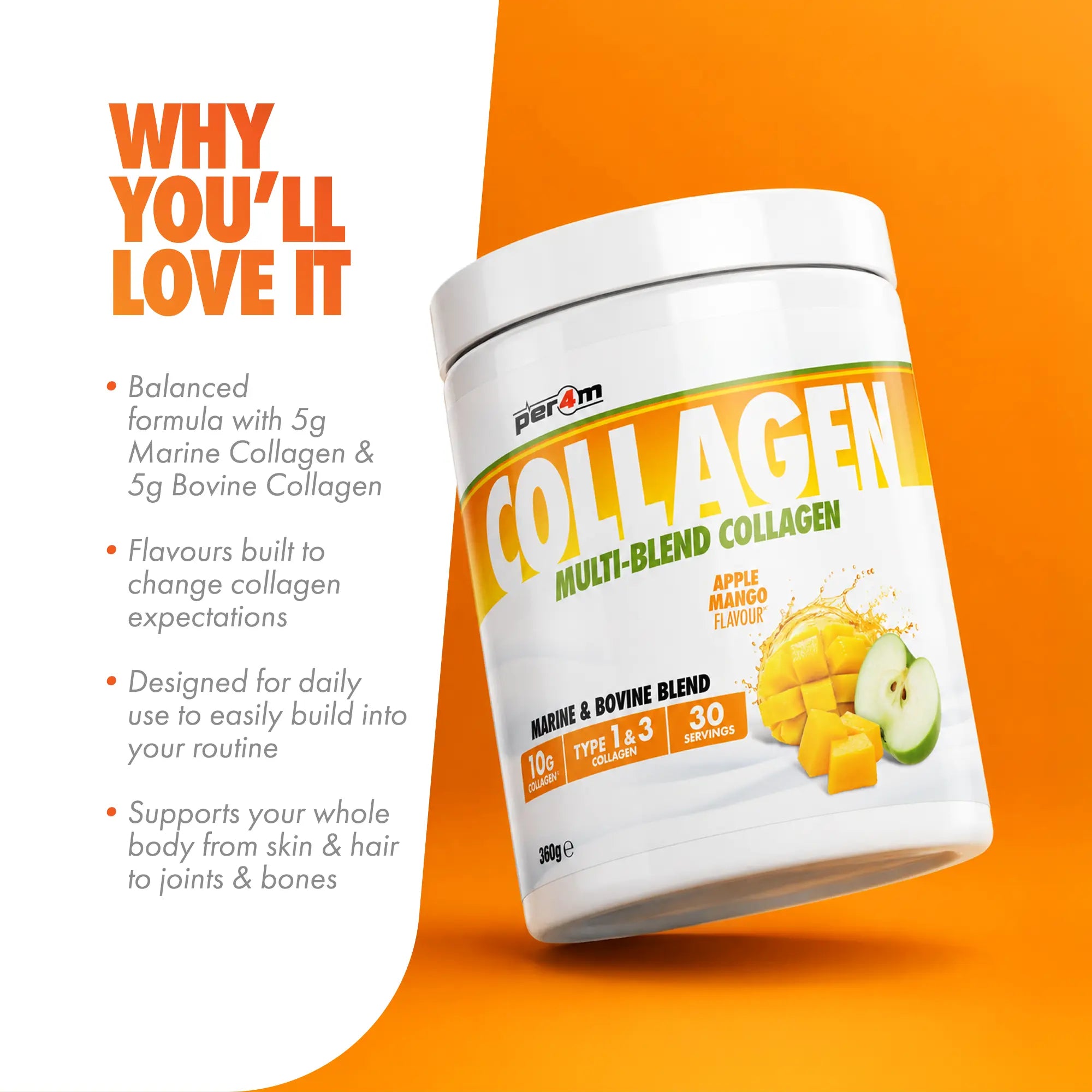 Multi-Blend Collagen Raspberry Cherry