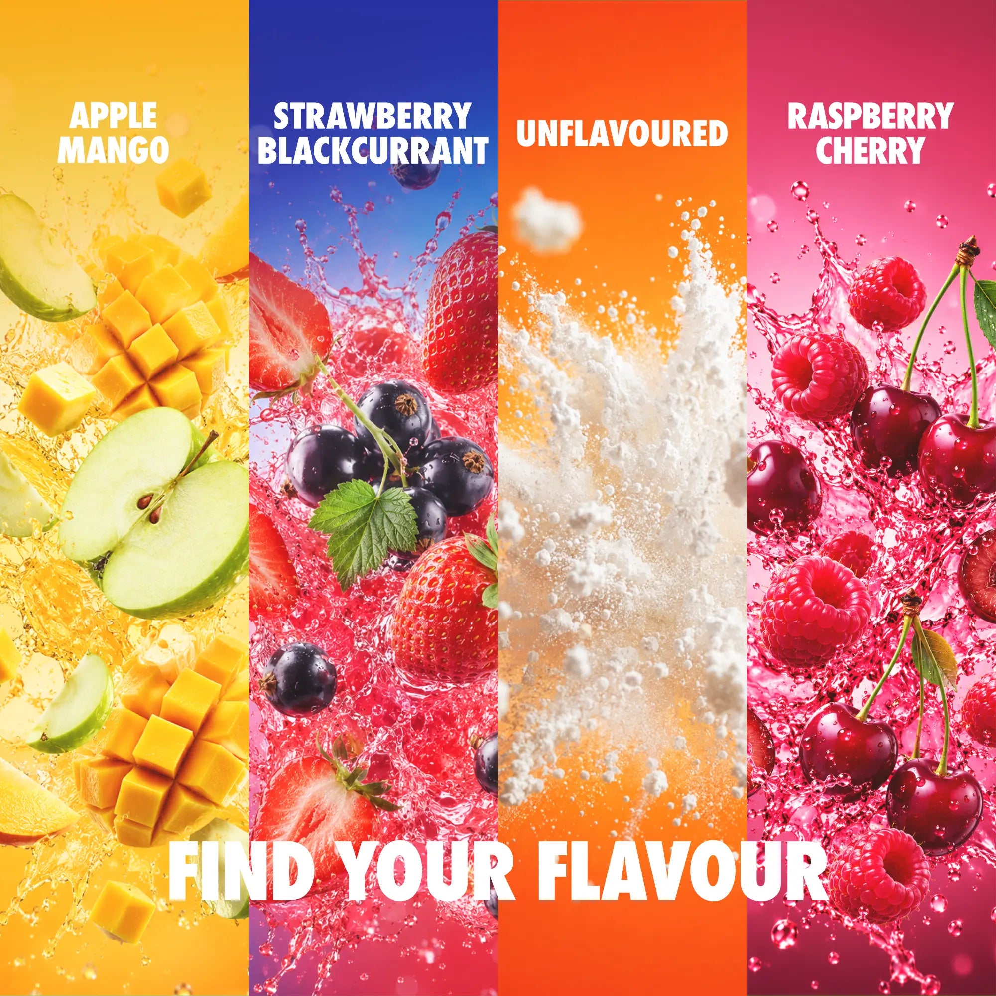 Multi-Blend Collagen Raspberry Cherry