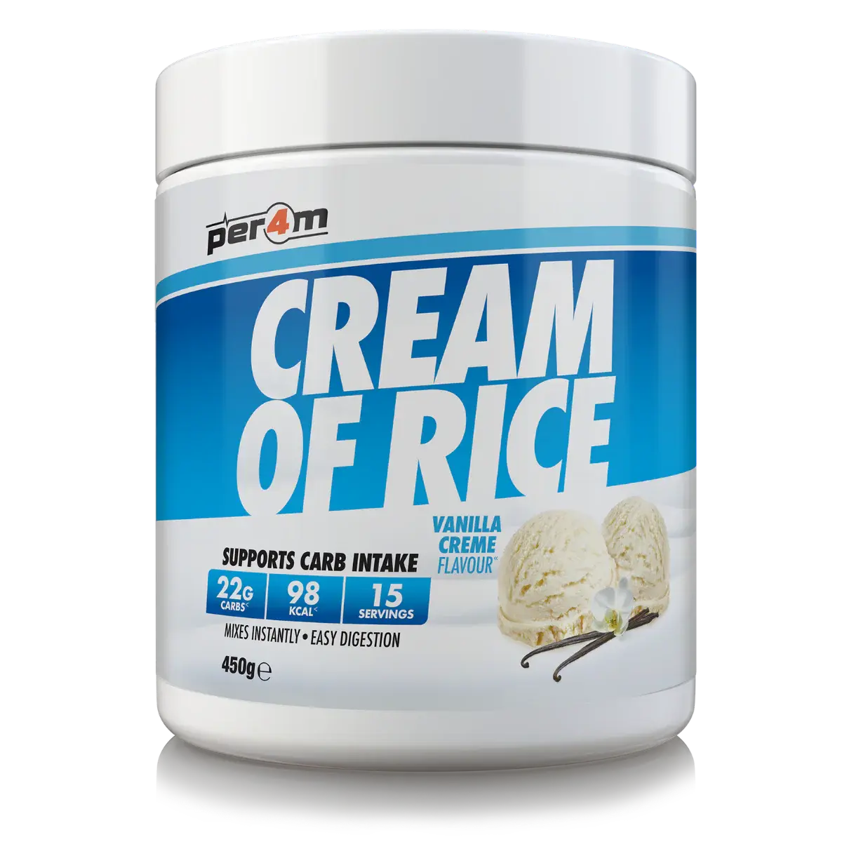 Per4m Cream of Rice 450g (Variety of Flavours) Per4m