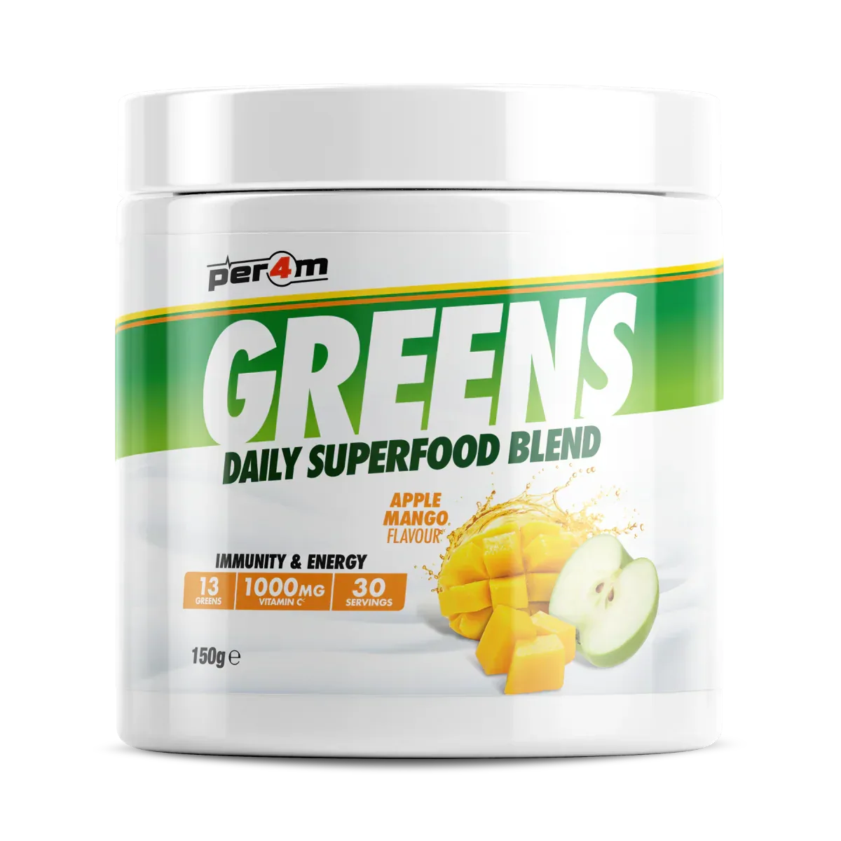 Per4m Green Daily Superfood Blend 150g - Variety of Flavours