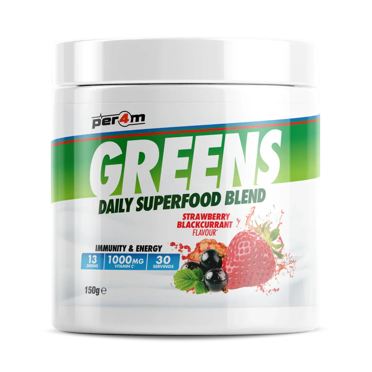 Per4m Green Daily Superfood Blend 150g - Variety of Flavours