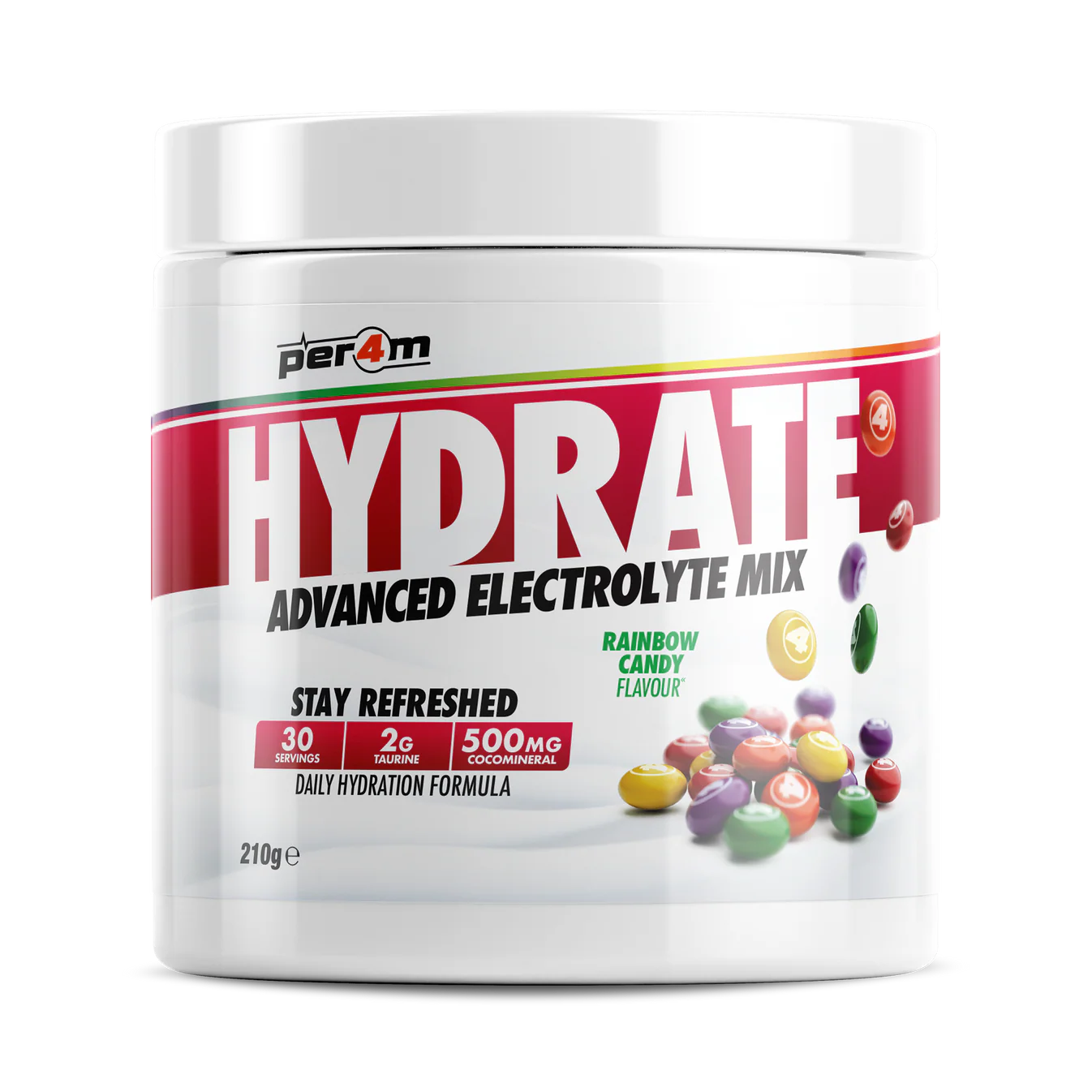 Per4m Hydrate Electrolyte Mix 210g - Variety of Flavours