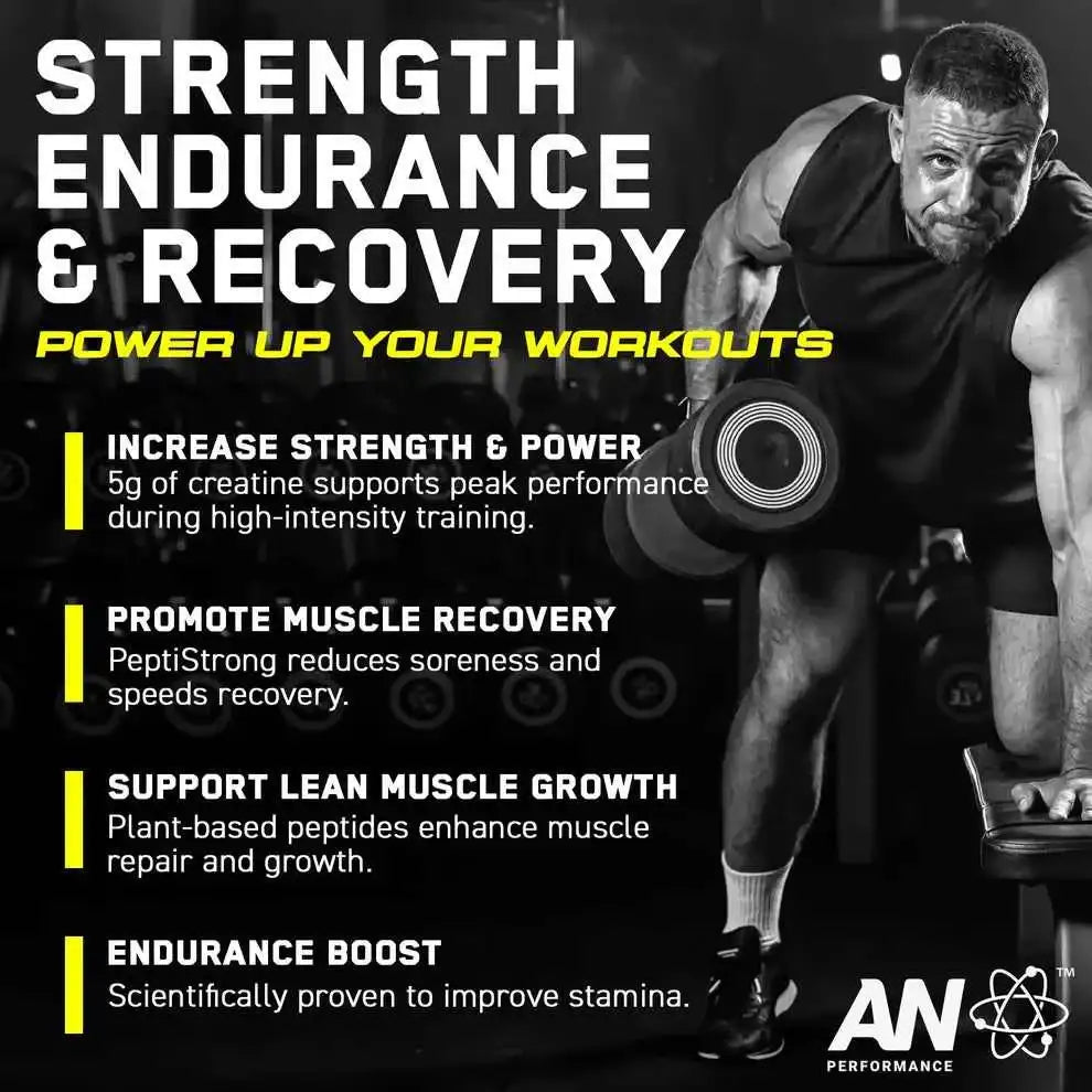 Creatine Monohydrate + Peptide 444g - (60 Servings)