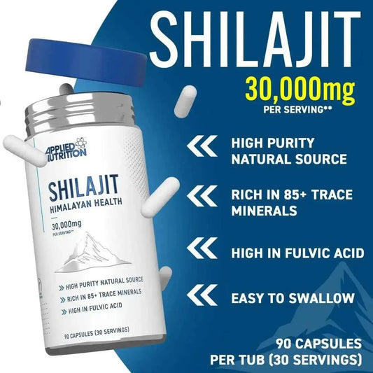 Applied Nutrition Pure Shilajit Capsules - 90 Capsules